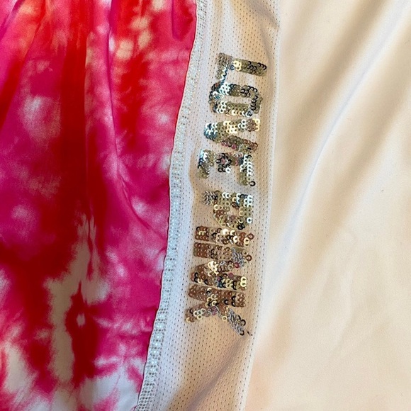 VS PINK tie die bling shorts - Picture 3 of 5